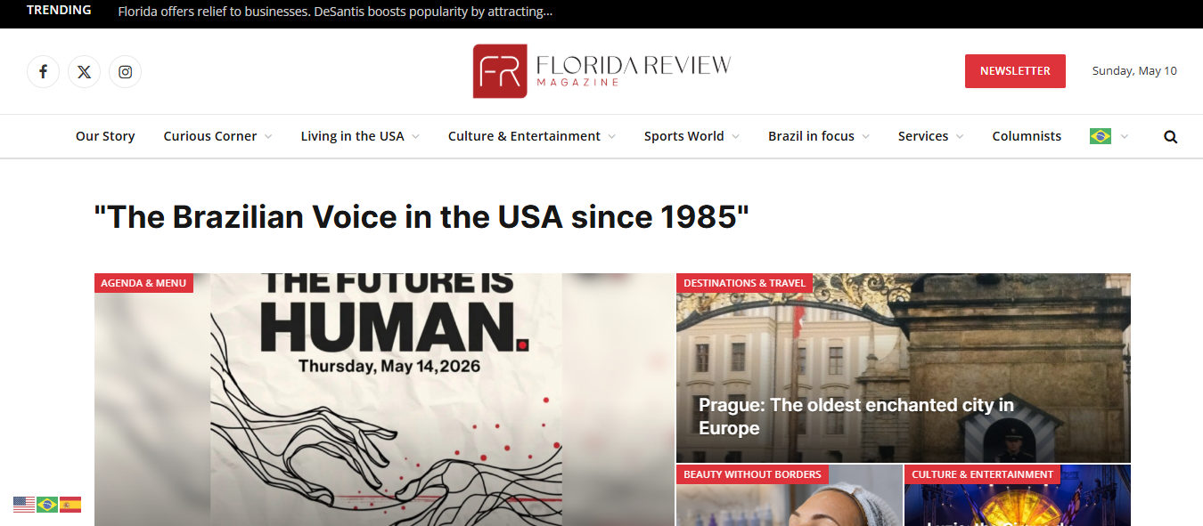 Florida Review — Brazilian Magazine USA